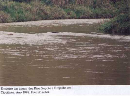 encontro dos rios Brejaúba e Xopotó